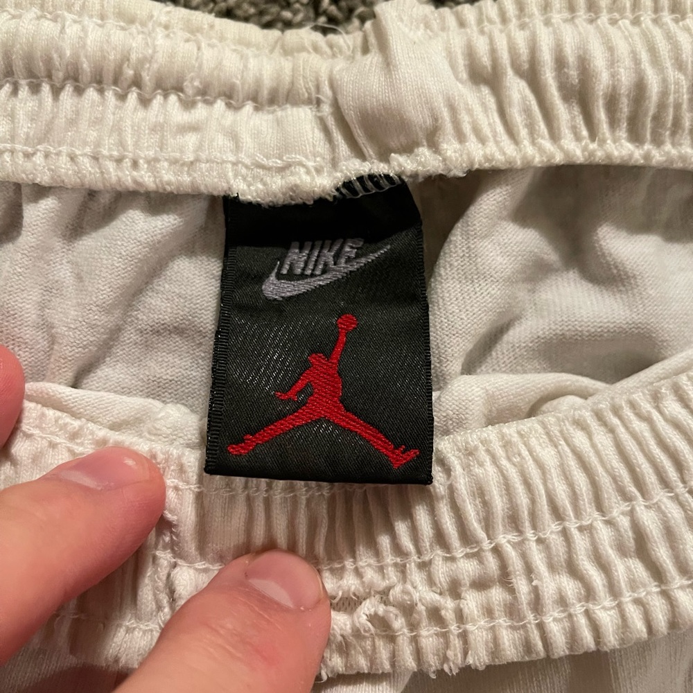 🏀🔥🌟VINTAGE NIKE AIR JORDAN VII COTTON SWEAT SHORTS. RARE - Picture 5 of 12